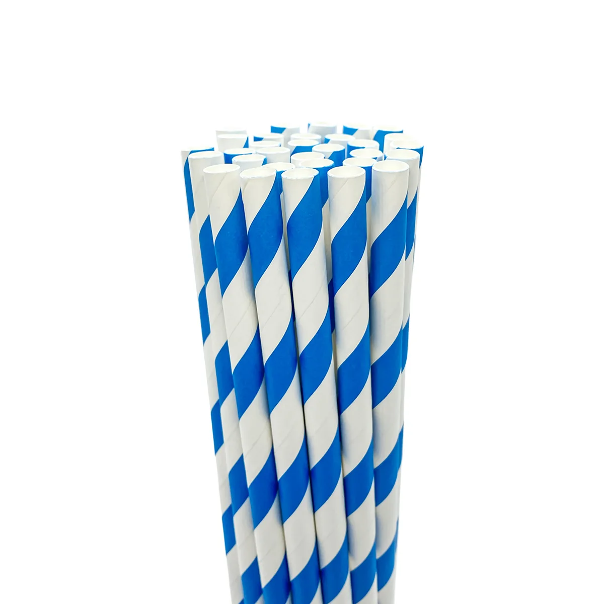 2000pcs-10*300mm-50pcs/pack-Blue disposable paper marshmallow sticks-factory low price-pattern-for restaurant