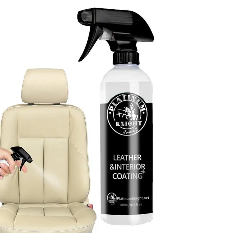 

500ml Car Refurbishment Cleaning Agent Automotive Interior Cleaner Car Leather Seat Moisturizing Maintenance Liquid Car Accessor