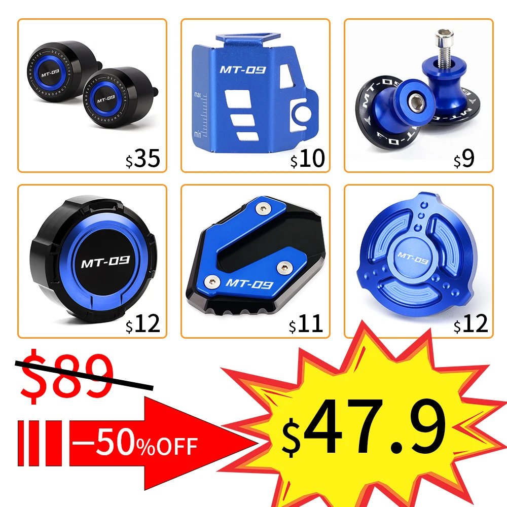 

MT-09 motorcycle accessories parts for yamaha mt09 mt-09 mt 09 SP fz09 fz-09 2014 2015 2016 2017 2018 2019 2020 2021 2022 2023
