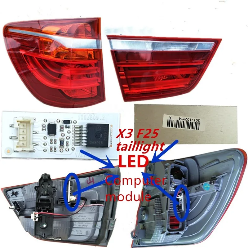 Grace come across throw For Bmw X3 F25 Rear Taillight Led Driver Module Replacement Board Repair -  Projector Lens & Accessories - AliExpress