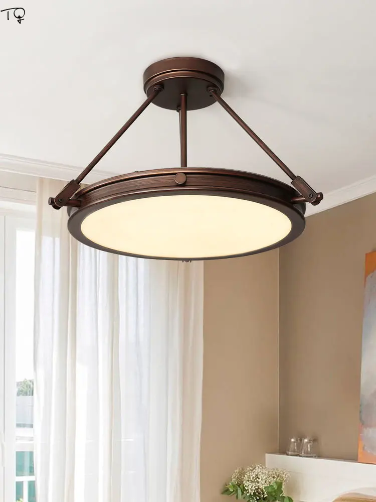 

American Rural Retro Minimalist Ceiling Light Designer Indoor Lighting Living/Dining Room Bedroom Restaurant Staircase Hallway