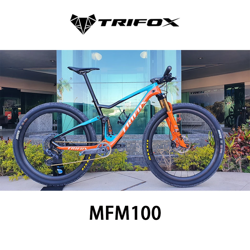 TRIFOX Bike 29er Full Suspension Carbon MTB Frame MFM100 Internal