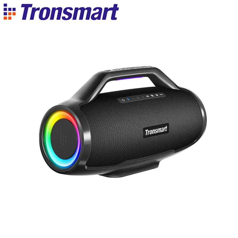 Tronsmart Bang Max Speaker 130W Party Speaker with 3 Way Sound System, Sync  Up 100+ Speakers, APP Control, Guitar/Mic Input