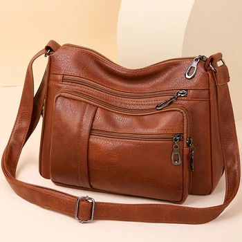 Borsa Tote da donna ad alta capacità borse da donna in pelle di alta qualità borsa a tracolla per il tempo libero borse a tracolla piccole per le donne 2024 nuovo