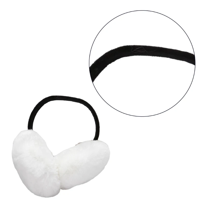 Unisex Ear Warmers Plush Winter EarMuffs Women Men Cold Proof Fashion Winter Earmuffs Solid Color Ear Warmer