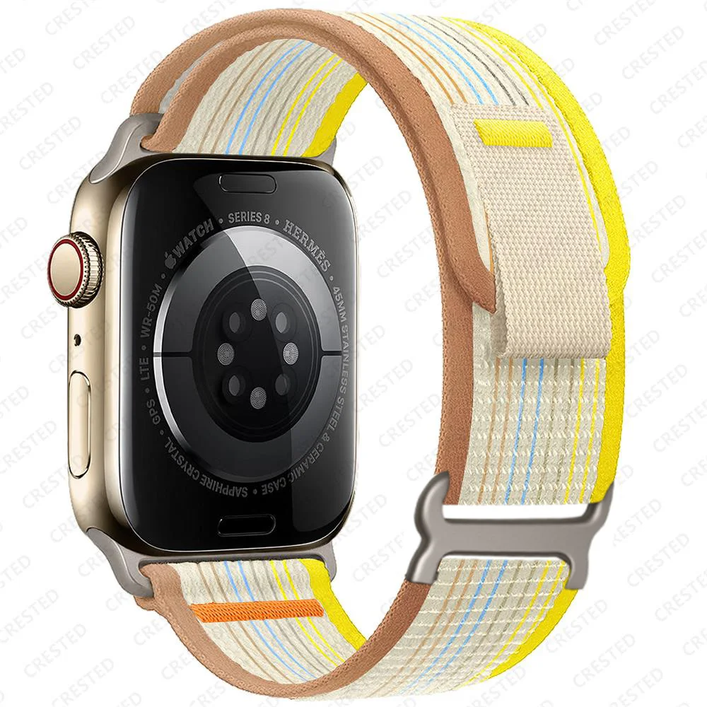 Premium Nylon Trail Strap for Apple Watch Bands – Ultra-Durable and Stylish Bracelet Replacement