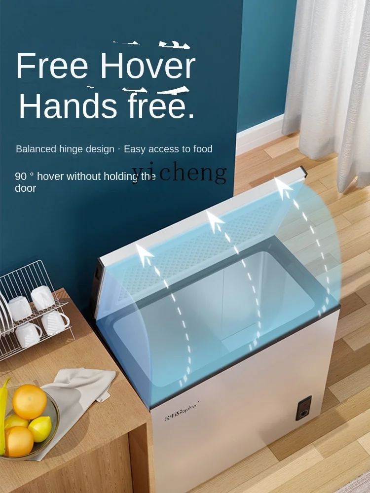 XL Household Small Freezer Single Door Double Door Quick Freezing Cabinet Freezer