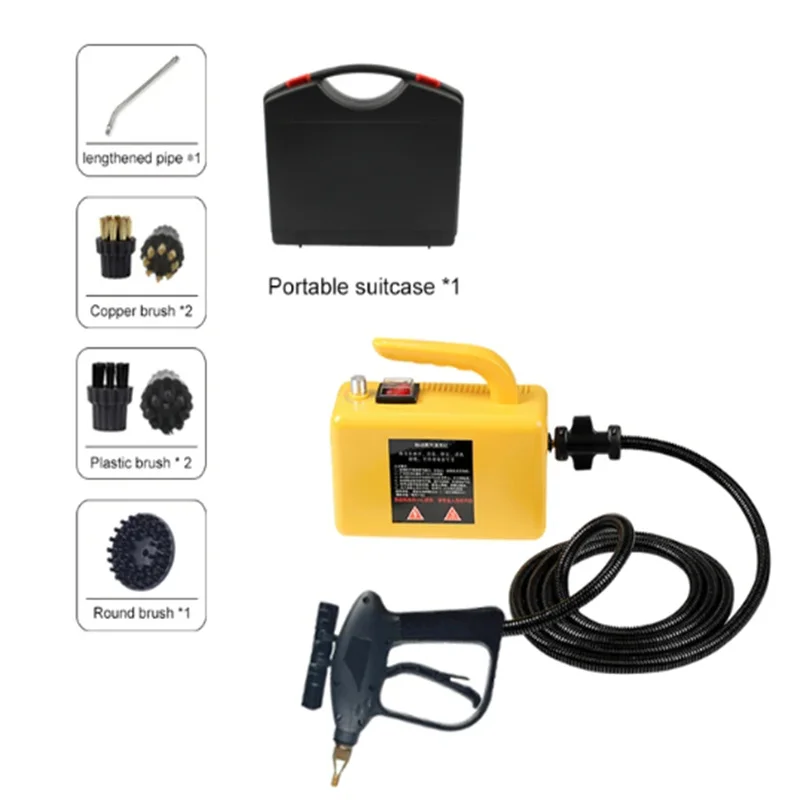 110 220VHome Appliances Steam Cleaner High Temperature Sterilization Air Conditioning Kitchen Hood Car Steam Cleaners US/EU Plug 3