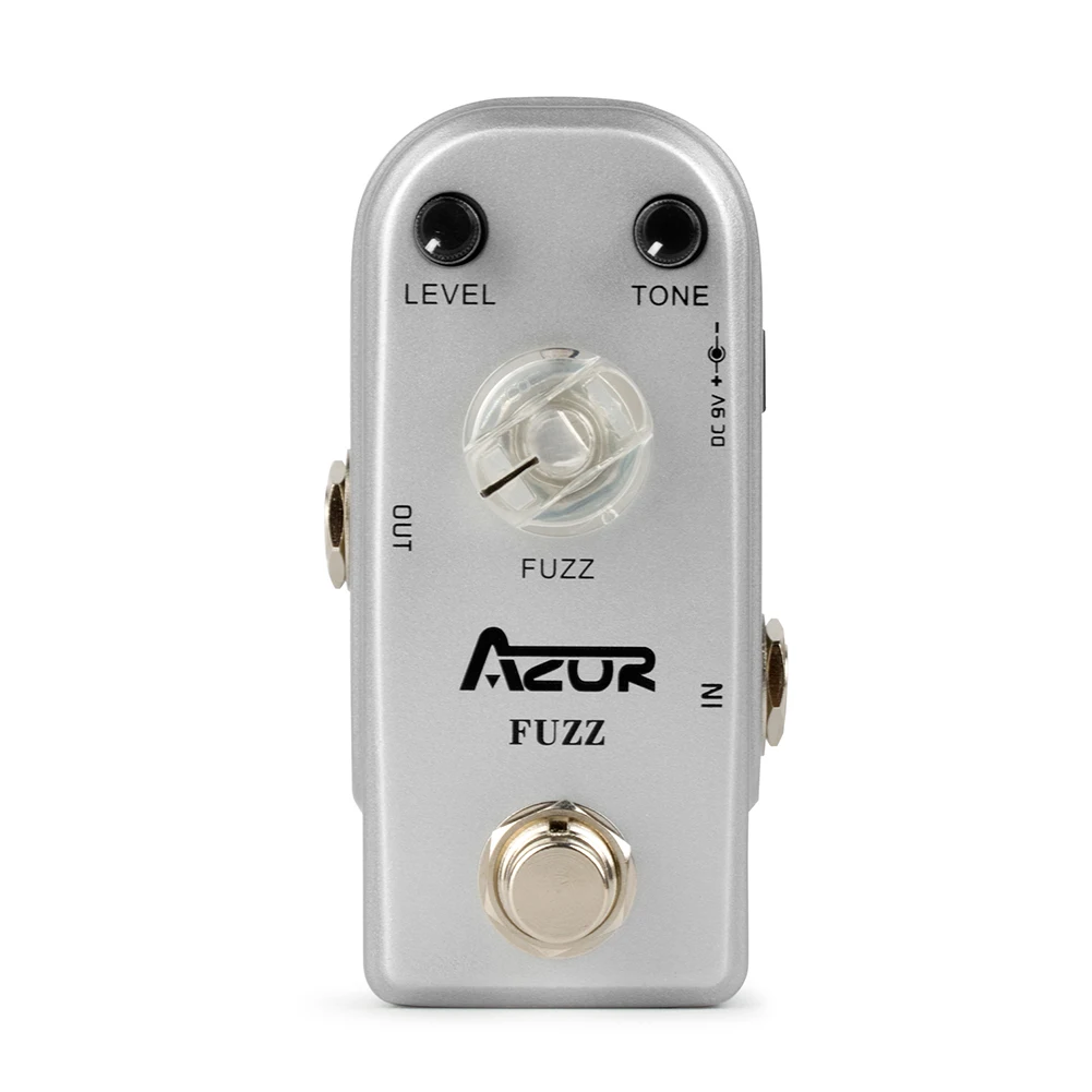

Мини-педаль для гитары AZOR AP-303 Fuzz, из алюминиевого сплава