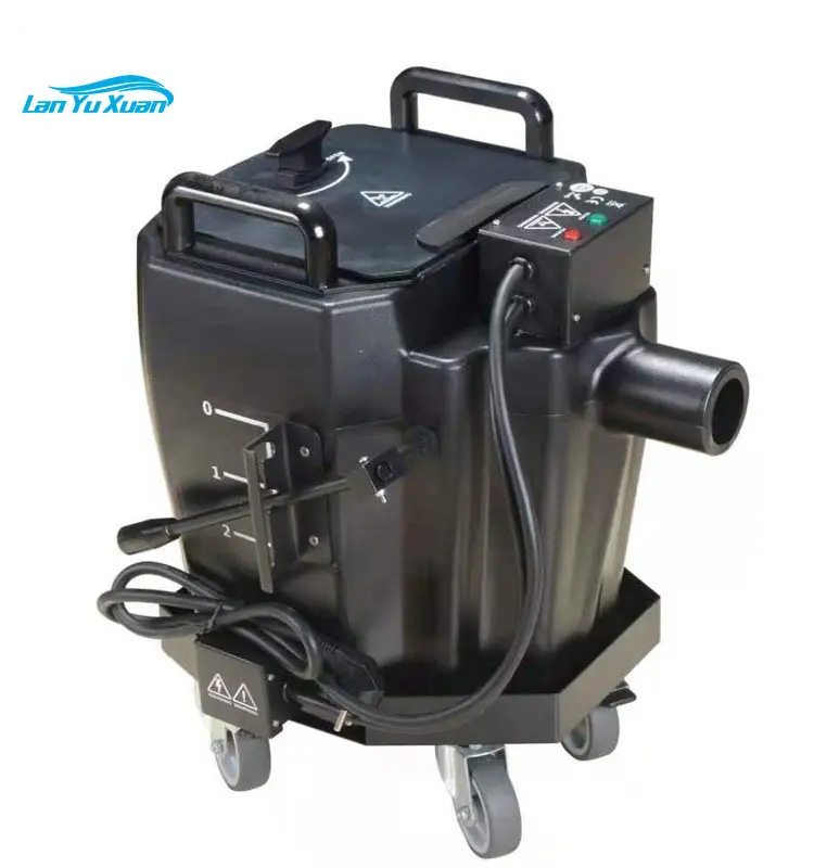 

Professional Dry Ice Smoke Machine For Wedding Fairyland Stage Effect Ready To Ship Diversion Tube Low Fog YS-129