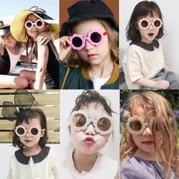 New Kids Sunglasses Children Round Flower Sunglasses Girls Boys Baby Sport Shades Glasses UV400 Outdoor Sun Protection Eyewear 4