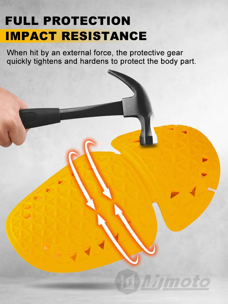 옐로우 CE 레벨 2 오토바이 바지 청바지 보호대 패드 무릎 엉덩이 보호 두꺼운 오토바이 레이싱 라이딩 무릎 보호대