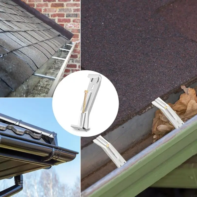 Q1FD 28pcs Concealed Gutter Hangers 5 Inch Sturdy Brackets With Easy Installation