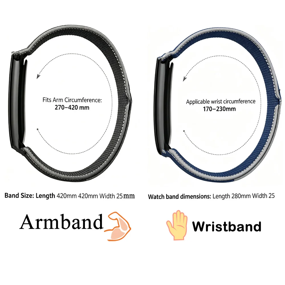 Breathable Waterproof Nylon Band Replacement with Full Surface Coverage