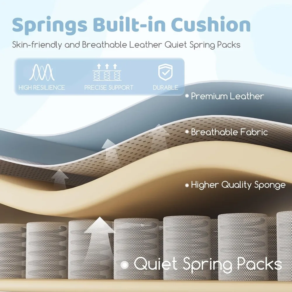 Cat Ear Gaming Chair with Footrest, Massage Lumbar Support & Headrest, Ergonomic Computer Chair Black/Pink