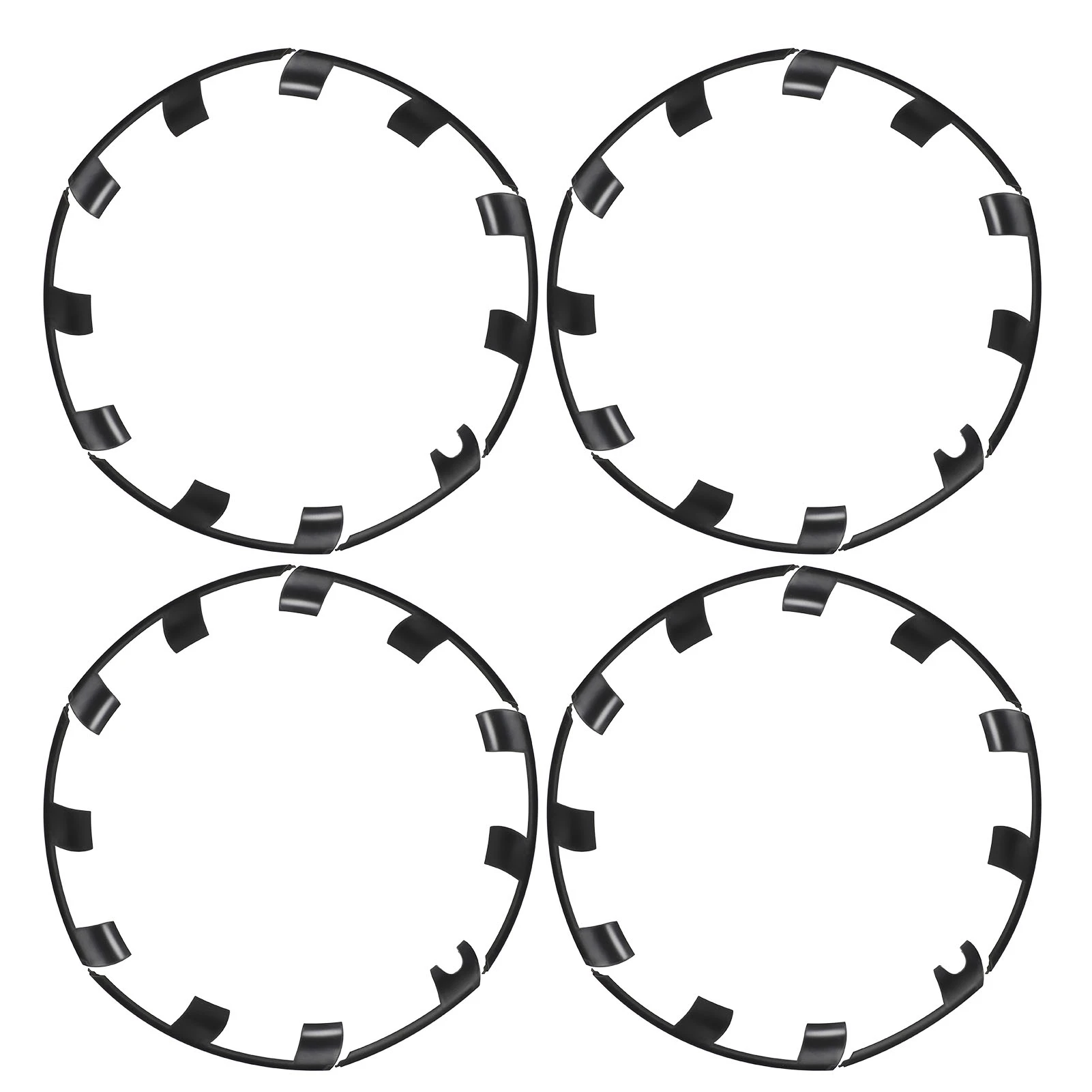 【Shop the Latest Trends】 21 Inch Wheel Rim Protector Guard Scratch Resistant Hubcap Rim Patch Replacement for Performance 2021 to 2023