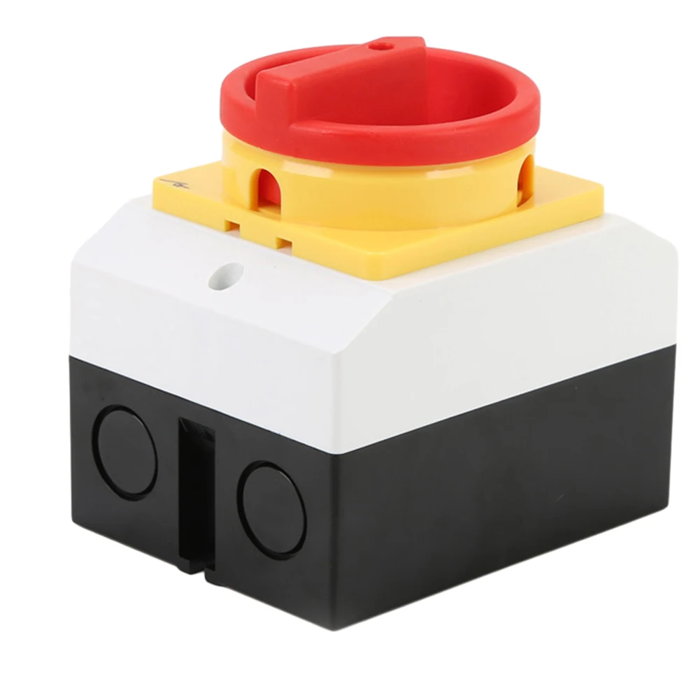 

1pc Main Switch Circuit Breaker 25A 4-Pin Plug-in Type Rotary Switch IP65 UKP Isolating Switch 440V Electrical Equipment