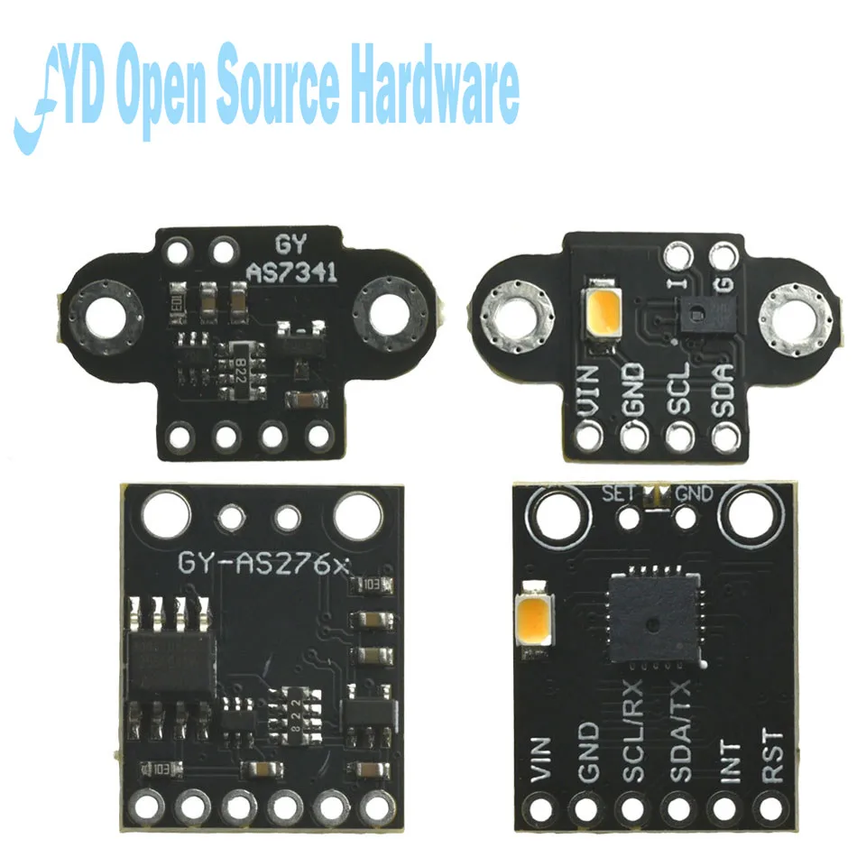 Produktbild von AS7341-V2 Infrarot-Farbspektrometer-Sensor – Misst Farbtemperatur, Beleuchtungsstärke & Farbwerte – Für DIY Und Messprojekte
