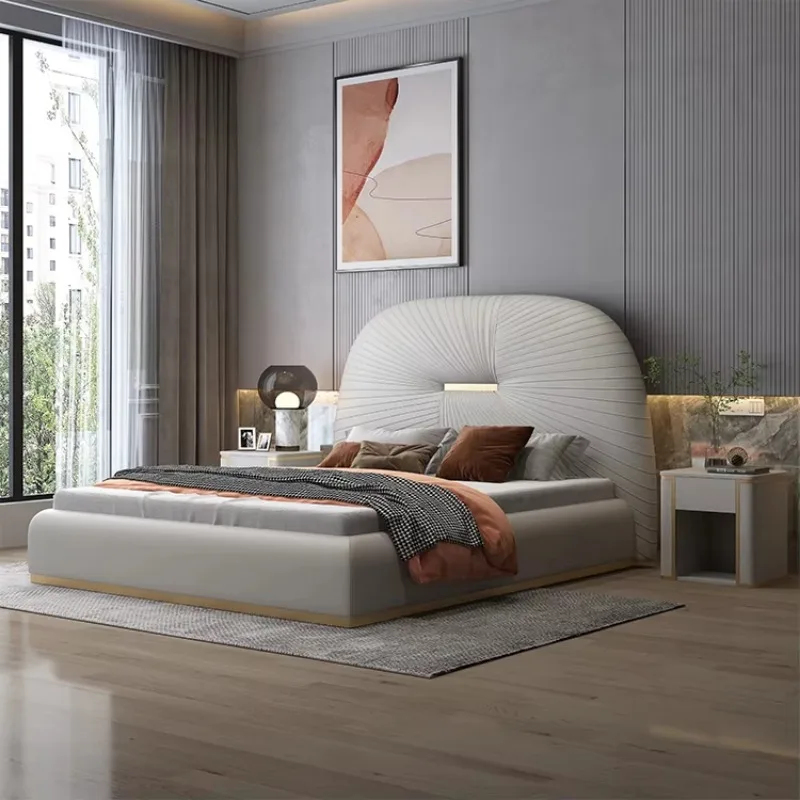 high quality bed room furniture hotel set modern luxury wooden metal queen size s frame