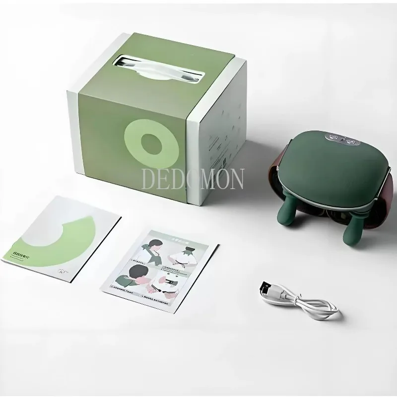 Finger Pressure Neck Massager Heated Back and Shoulder Massager Electric Kneading Neck Deep Massage Muscle Relax