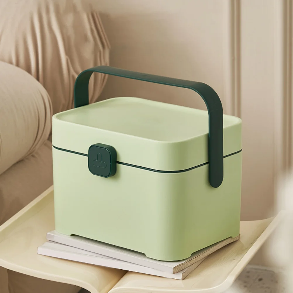 

Storage Box Case Makeup Vanity Organizer Container Multipurpose Portable Tool