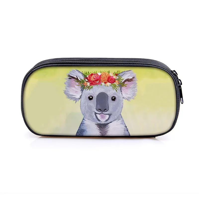 Trousse à Crayons Koala Pour Filles Et Garçons, Grande Capacité