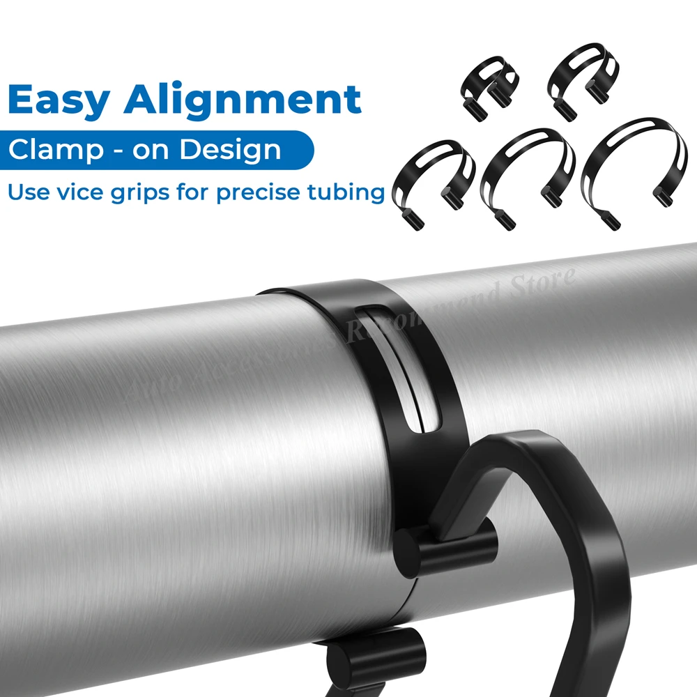 2" 2,5" 3" 3,5" 4" Auspuff-Tacking Band Clamp-On Blaue Edelstahl-Auspuffrohrklemmen Clip für Schweiß- und Fertigungsprojekte – Detail 8