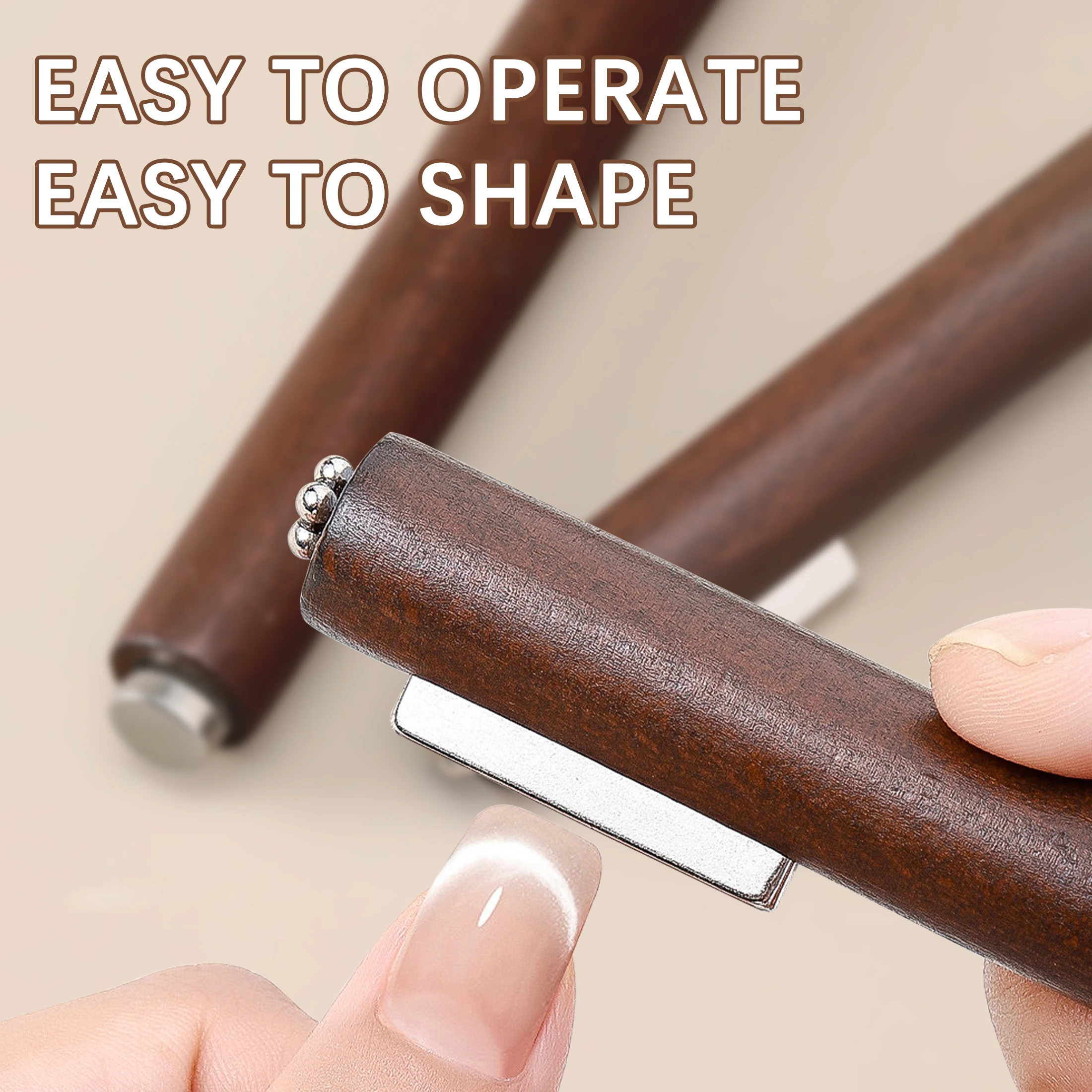 Magnetic nail art tools 3-in-1 multifunctional cat's eye gel large cylinder super strong for nail polish line effect