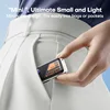 Mini Keychain Digital Display Power Bank Comes with Cable PD 20W 5000mah Fast Charging for IPhoneSamsung Xiaomi External Battery 6