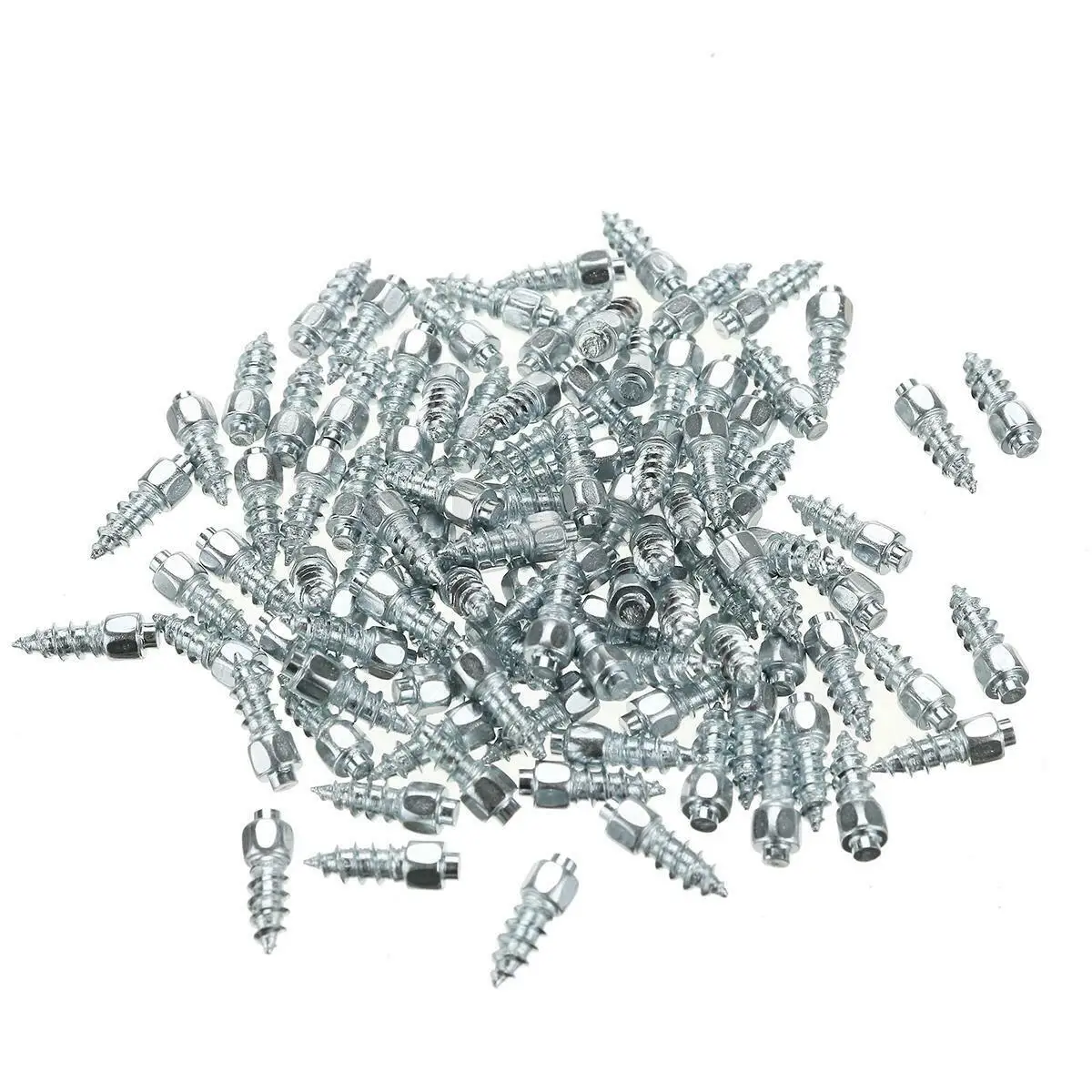 Wheel Tyre Studs 100Pcs Car Tire Studs Anti-Slip Screws Nails for Auto Motorcycle Bike Truck Off-road Tyre Anti-ice