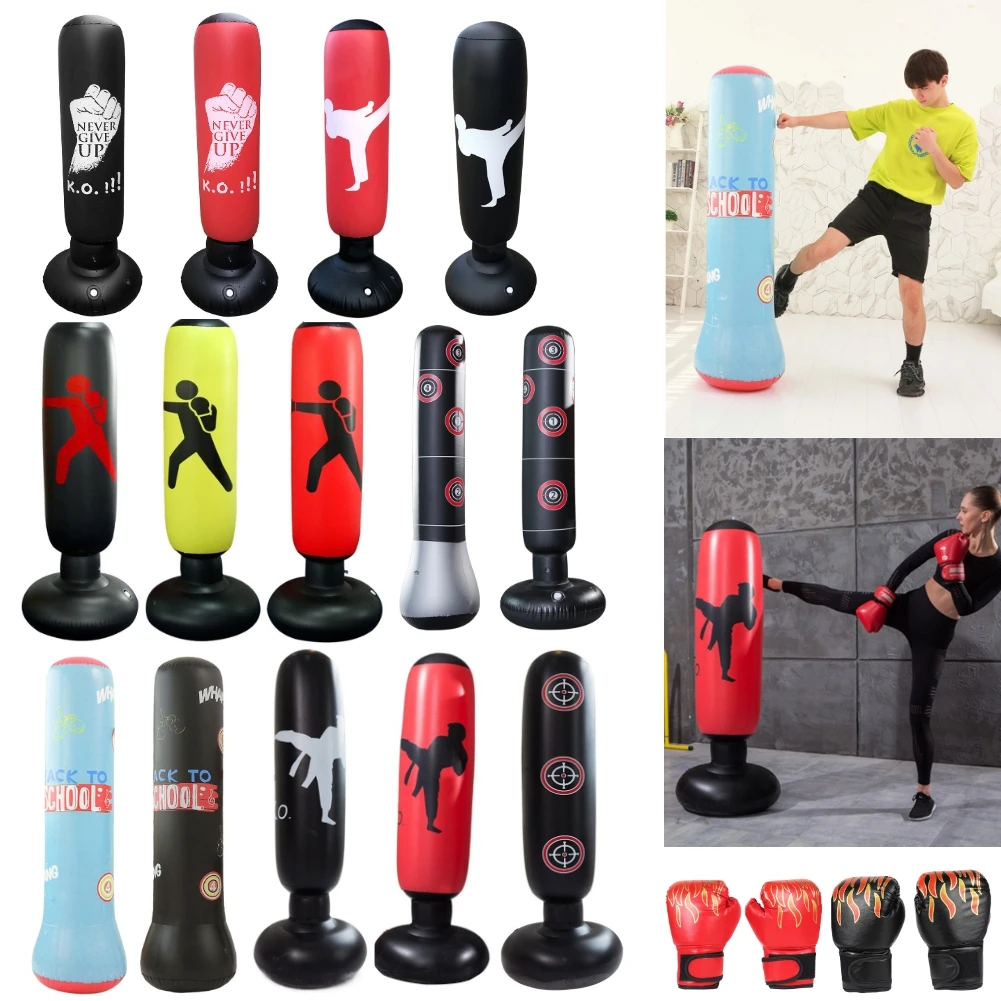 Inflatable Boxing Punching Bag 1.2/1.6M