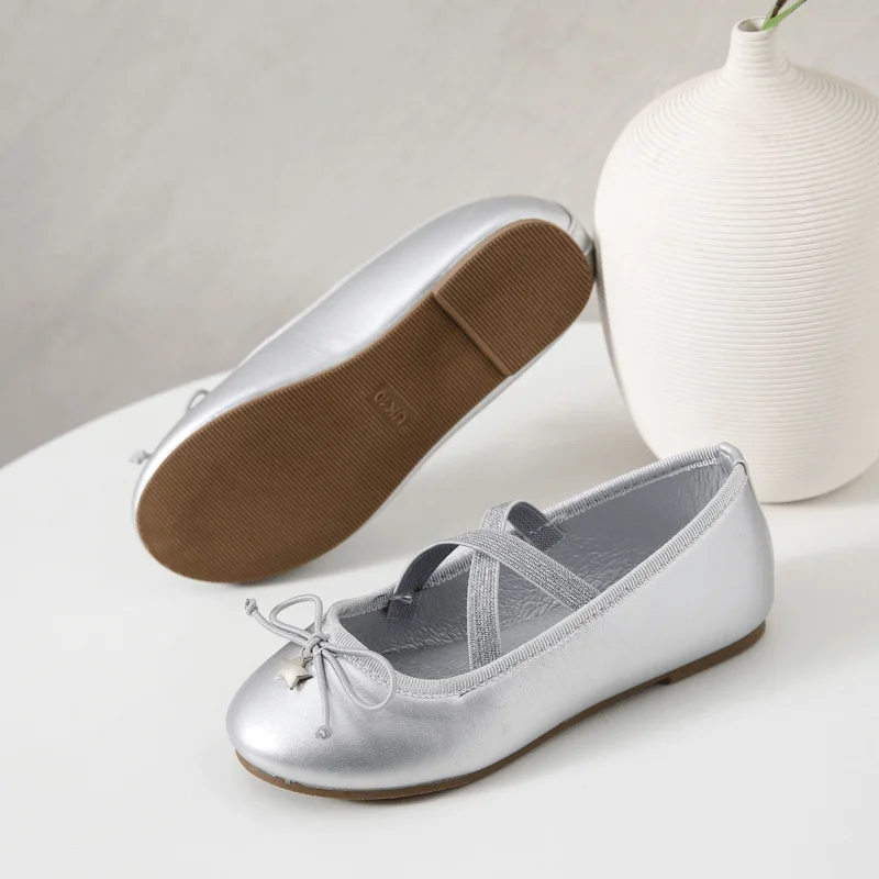 Fashion Baby Girl Princess Shoes Infant Toddler Child Flat Dance Bow Shoes Soft Bottom Spring Autumn Summer Baby