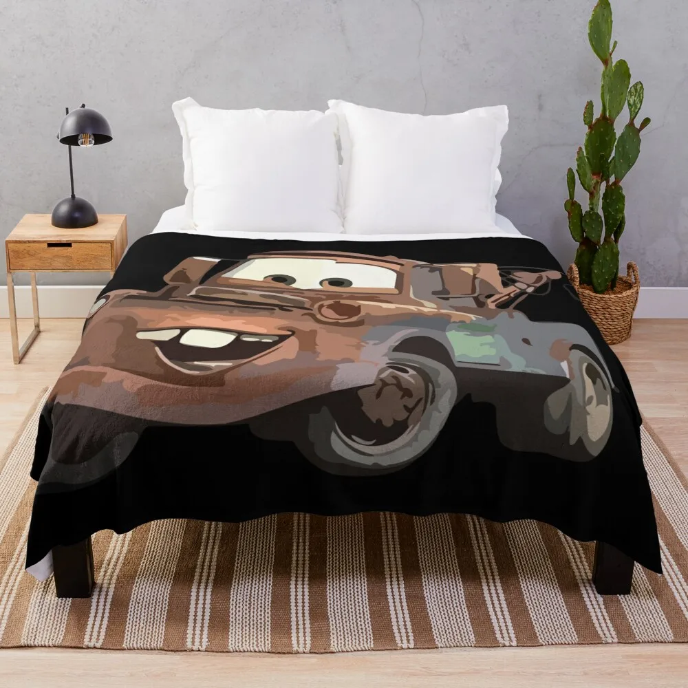 tow mater Throw Blanket Thins Shaggy Custom Blankets