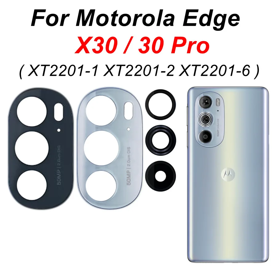 Lente De Cristal De Cámara Trasera Para Motorola Edge 30 Pro / X30 / Edge  Plus 2022, Xt2201-1 De Repuesto, Xt2201-2 - Objetivos Para Móviles -  AliExpress