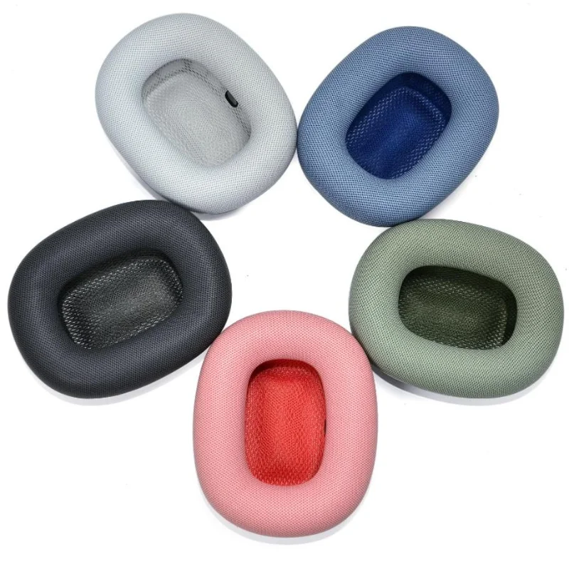 Magnetische Ersatz-Ohrpolster aus Netzgewebe für AirPods Max Kopfhörer, weiche Ohrpolster, Ohrmuschelkissen