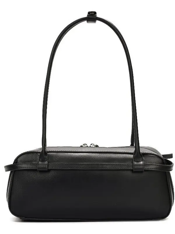 Versatile Women Zipper Designer Retro Fashion Commute Handbag Solid Color Office Elegant Ladies Single Shoulder Underarm Bag