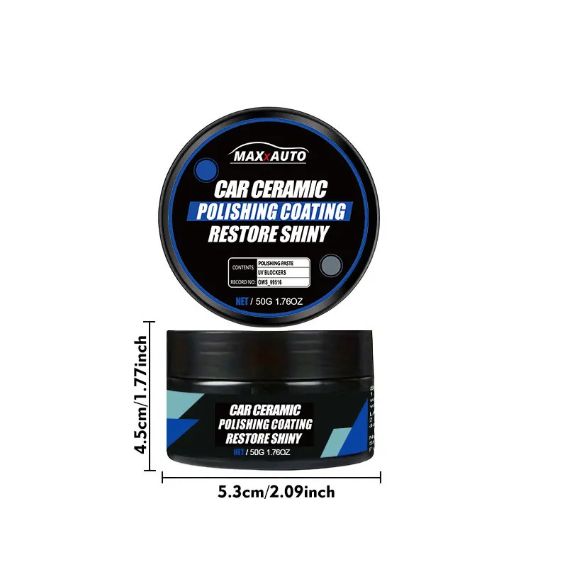 Car Ceramic Nano Wax Coating Auto Nano Crystal Hydrophobic Layer Anti-Scratches Car Polishing Scratch Repair Coating Wax