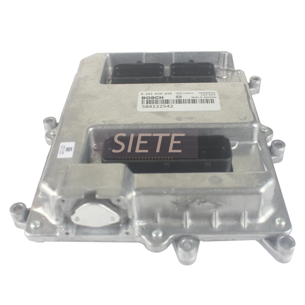 0281020048 504122542 엔진 전자 제어 모듈 유닛 ECM ECU 컨트롤러, 신형 홀랜드 Iveco 헤비 듀티 디젤 트럭용