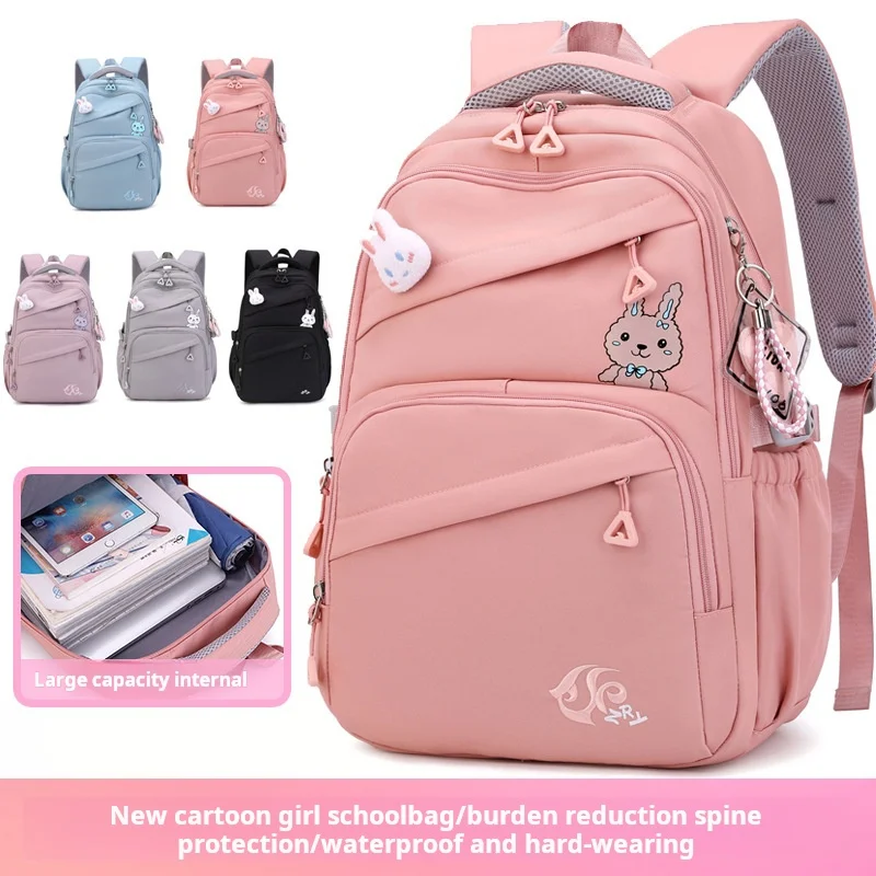School Wheeled Backpack School Bag With Wheels Trolley Bag Rolling Student Backpack Travel Bags Kids School Bag For Girls
