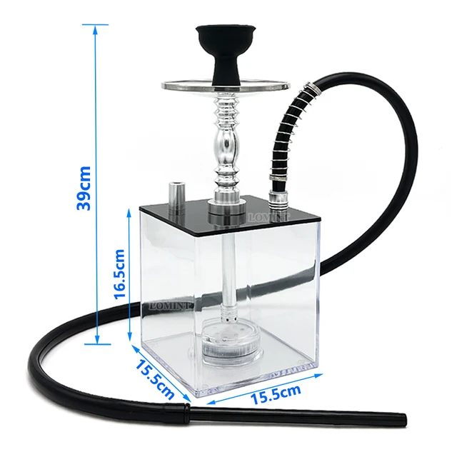 Big Size Acrylic Cachimba Shisha Hookah Pipe Foyer Chicha Complete Sheesha  Narguile Completo Waterpijp Sisha Nargile Accessories - AliExpress