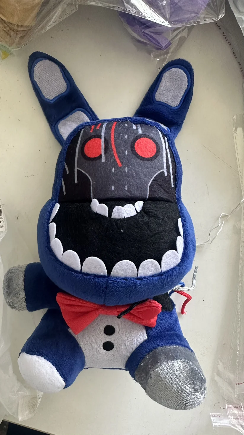 

Новинка 2024, мягкая плюшевая игрушка в стиле Бонни, милые плюшевые игрушки, плюшевый подарок для детей на день рождения