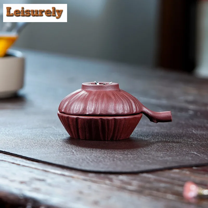 Yixing Zisha Tea Separator Infusor Ancient Tea Ball Tea Strainer Dispenser Household Tea Maker Tea Filter Tea Ceremony Craft