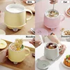 500ml Mini Electric Kettle Office Smart Health Cup Heating Cup Multi-function Electric Stew Cup Home Hot Milk Thermos Cup 220V 2