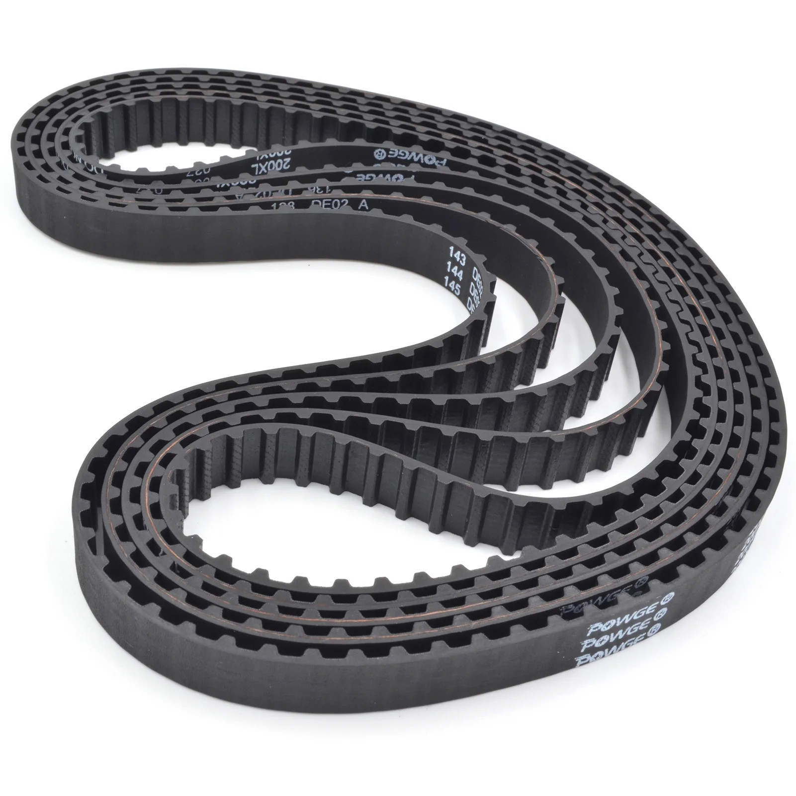 Be In Your Ind 5pcs Courroie De Distribution GT2 Boucle Ferée Courroie D'entraîneent Courroie