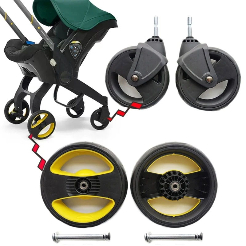 Stroller Back Stroller Front Pushchair Baby Cart Pram Accessories 1 Pair Plastic Material stroller accessories