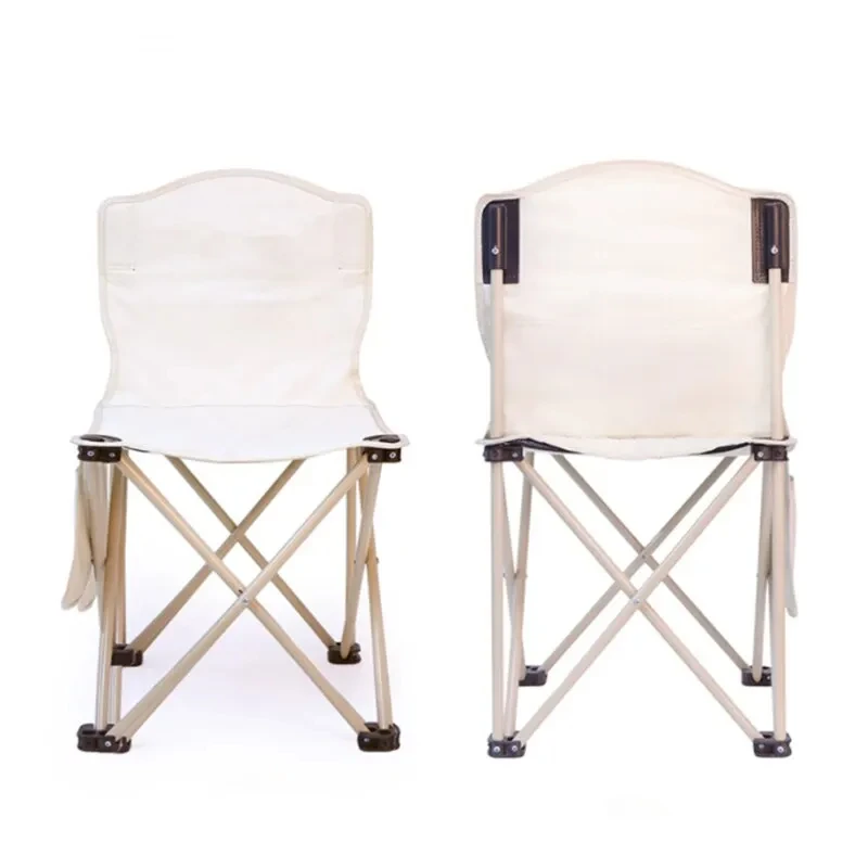 Folding Chair Outdoor Portable Lightweight Bearing Strong Ride Comfort