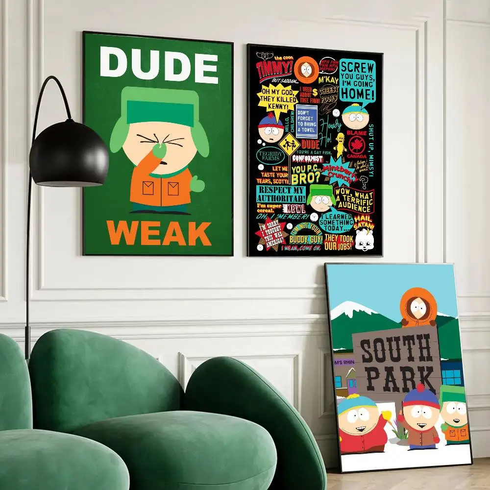South Cartoon Parke Poster Print A4 A3 A2 Wall Art Decor For Room Office Gift For Fans 3