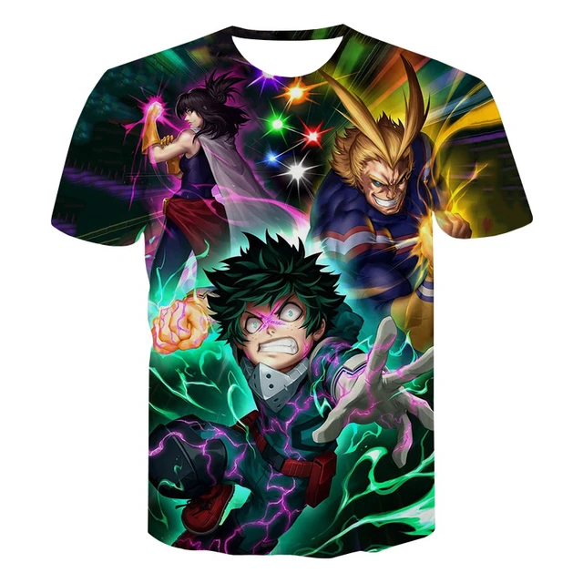 8 Izuku Midoriya Boku Anime Tshirt Design - Anime Design Png