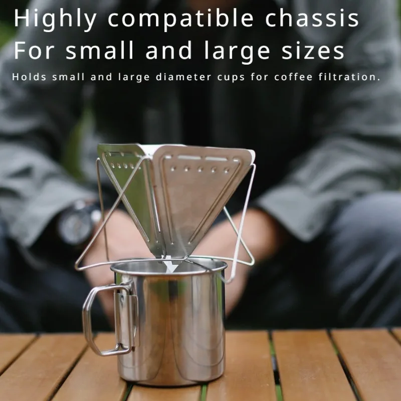 فلتر قهوة سيليكون قابل للطي