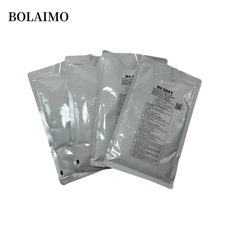 1PCS MX-500AV MX500 Developer Powder For Sharp MX-363U 453U 503U 363N 453N 503N 310G Compatible Black